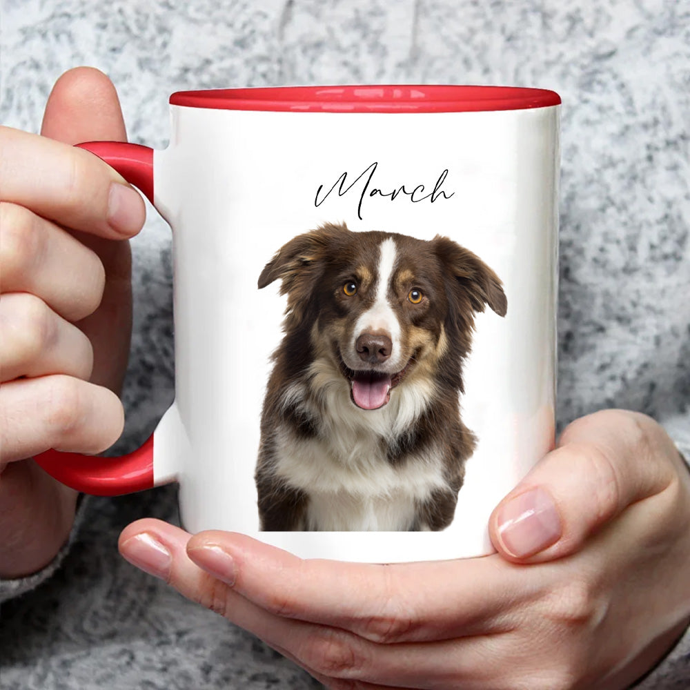 PSTM04 Dog Cat Personalized Custom Accent Coffee Mug