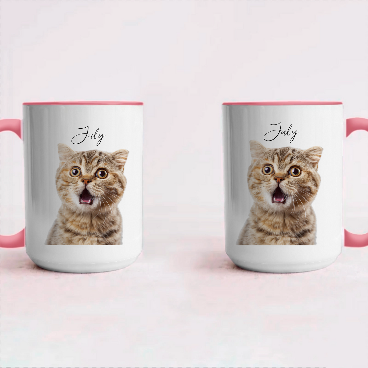 PSTM04 Dog Cat Personalized Custom Accent Coffee Mug