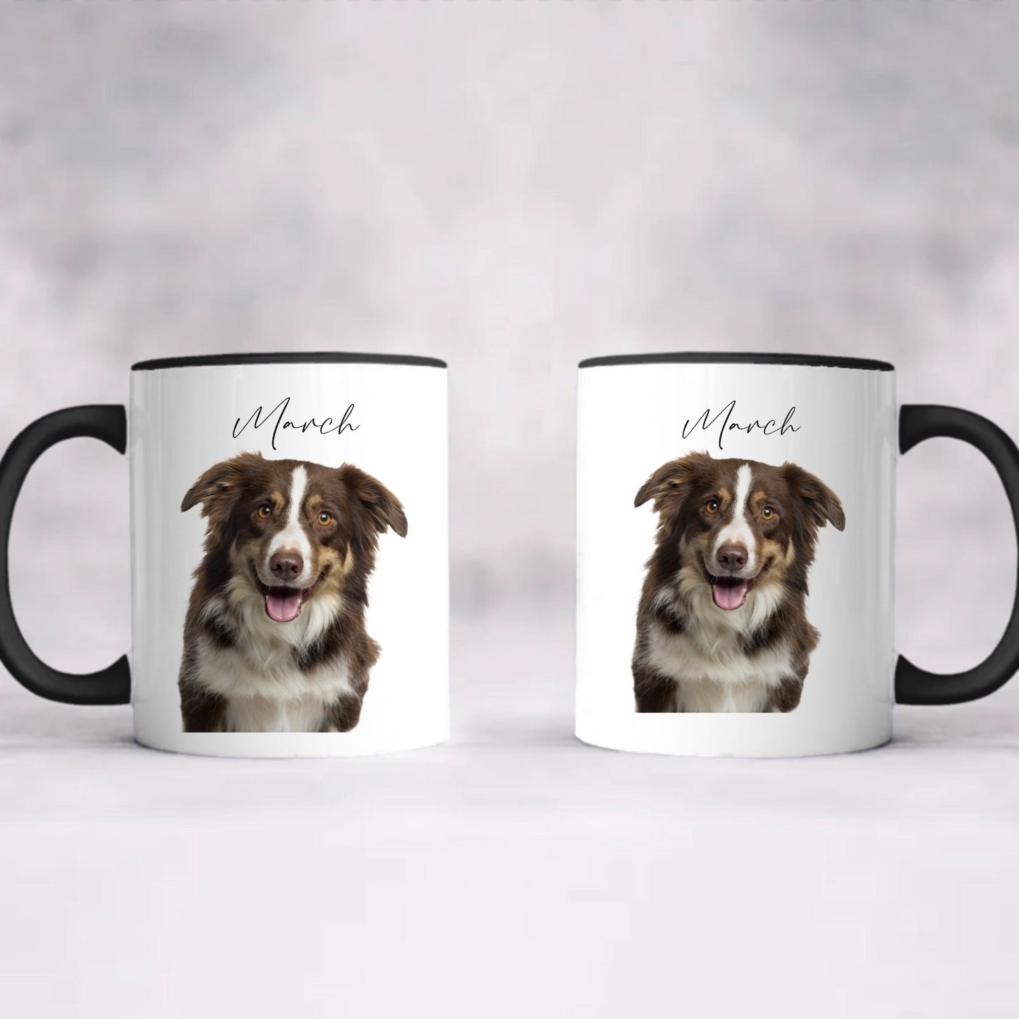 PSTM04 Dog Cat Personalized Custom Accent Coffee Mug