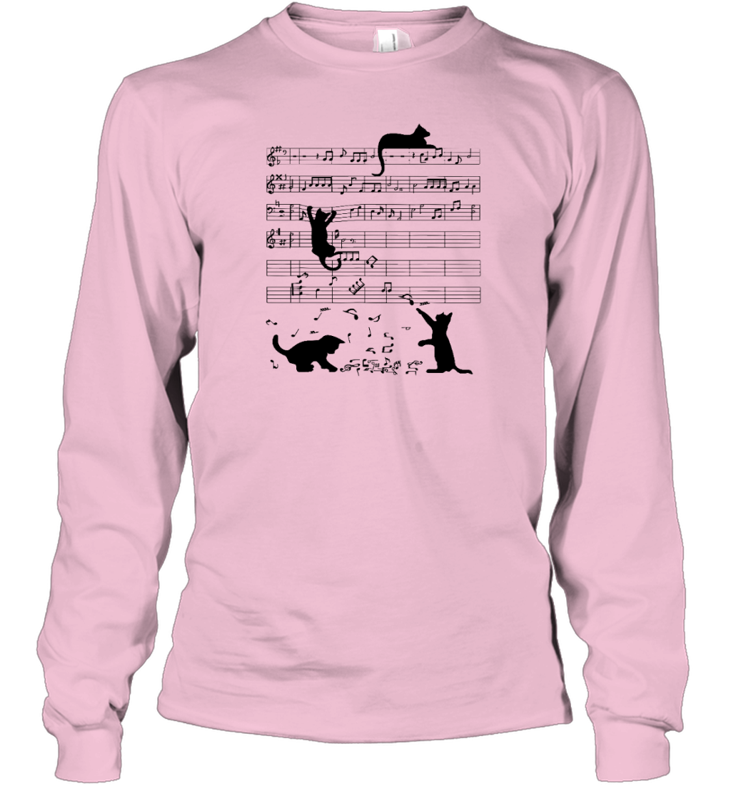 ETT1978 Funny Cat Music Note