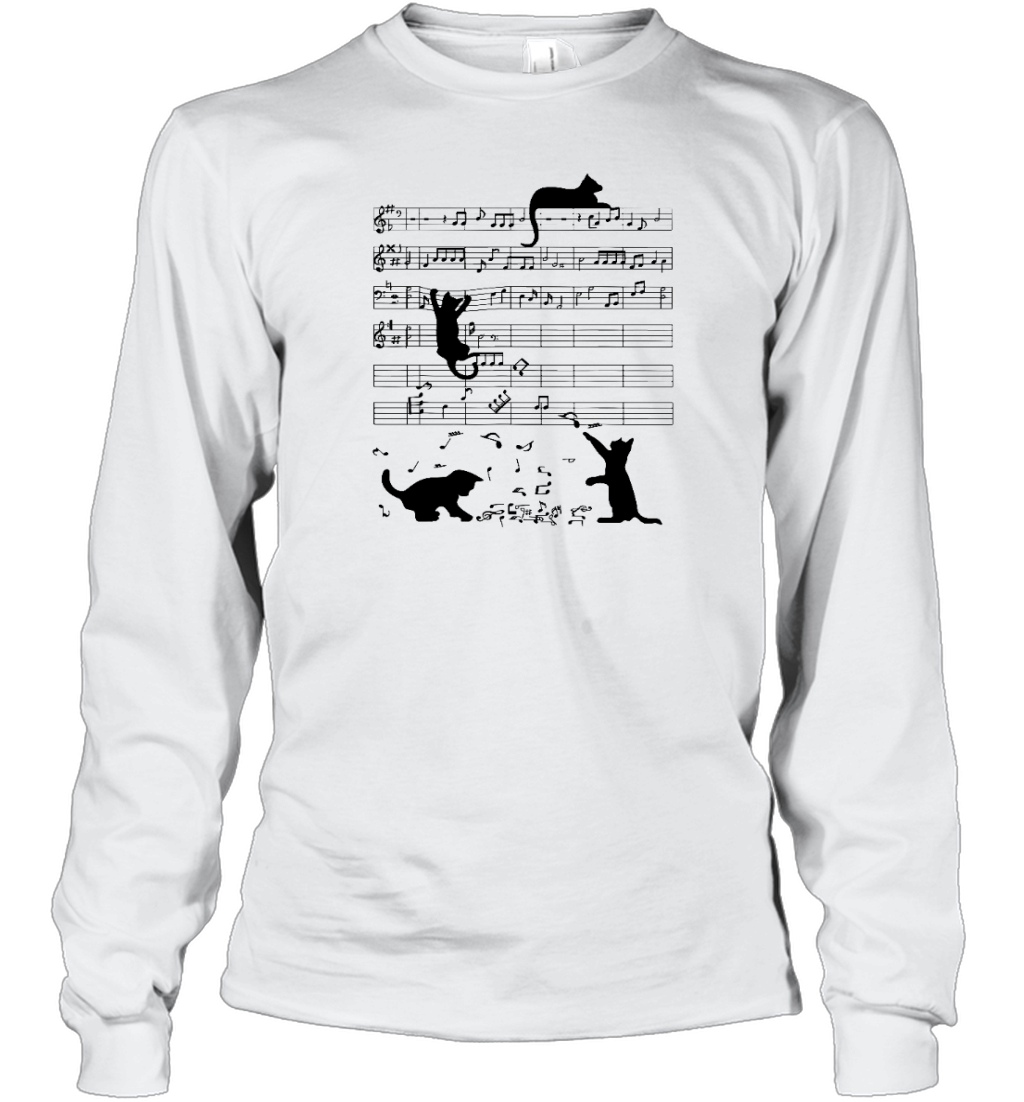 ETT1978 Funny Cat Music Note