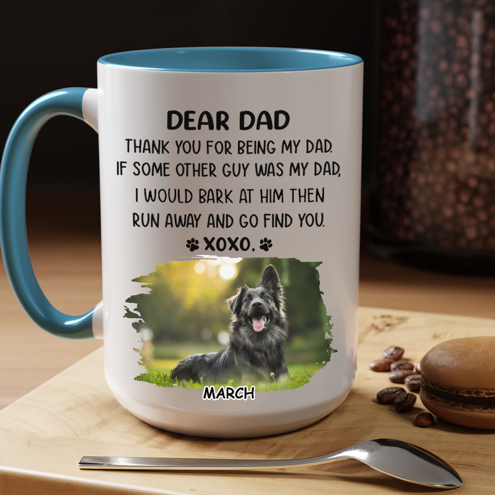 Miah1474 Dear Mom Thank You For Being My Mom XoXo-Personalized Custom Accent Mug
