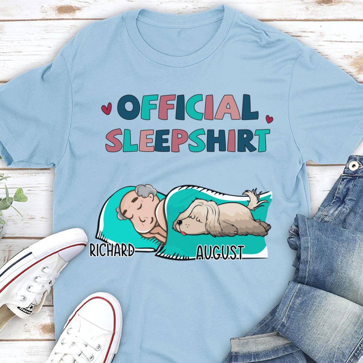 PST42 Personalized Official Sleepshirt T-shirt