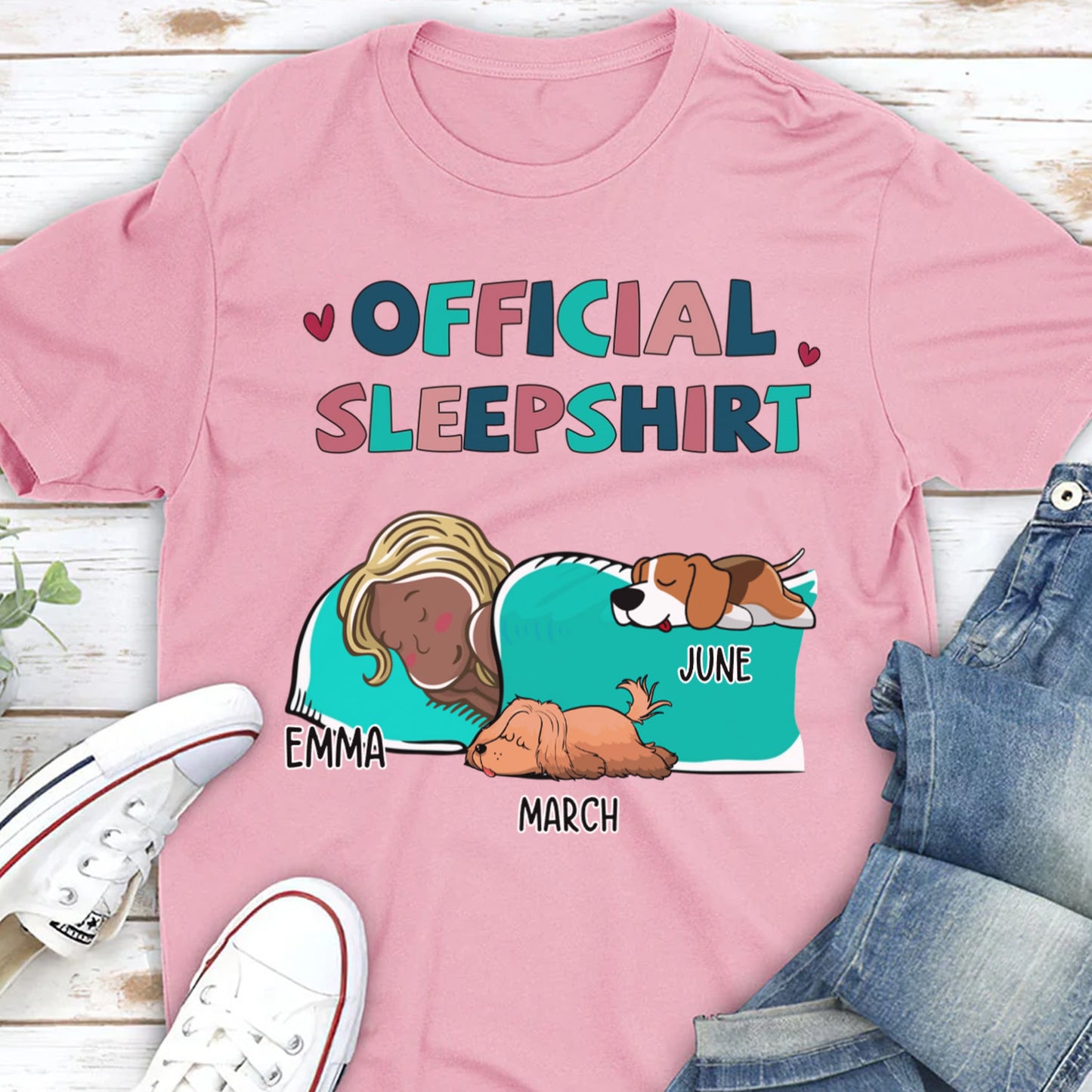 PST42 Personalized Official Sleepshirt T-shirt