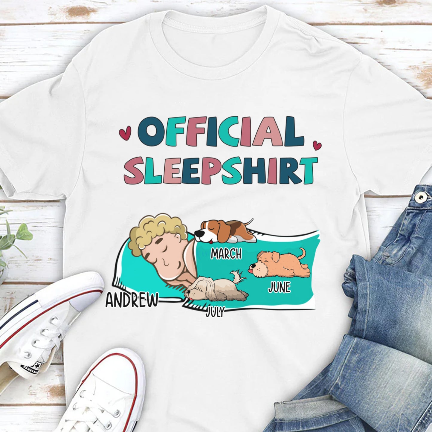 PST42 Personalized Official Sleepshirt T-shirt