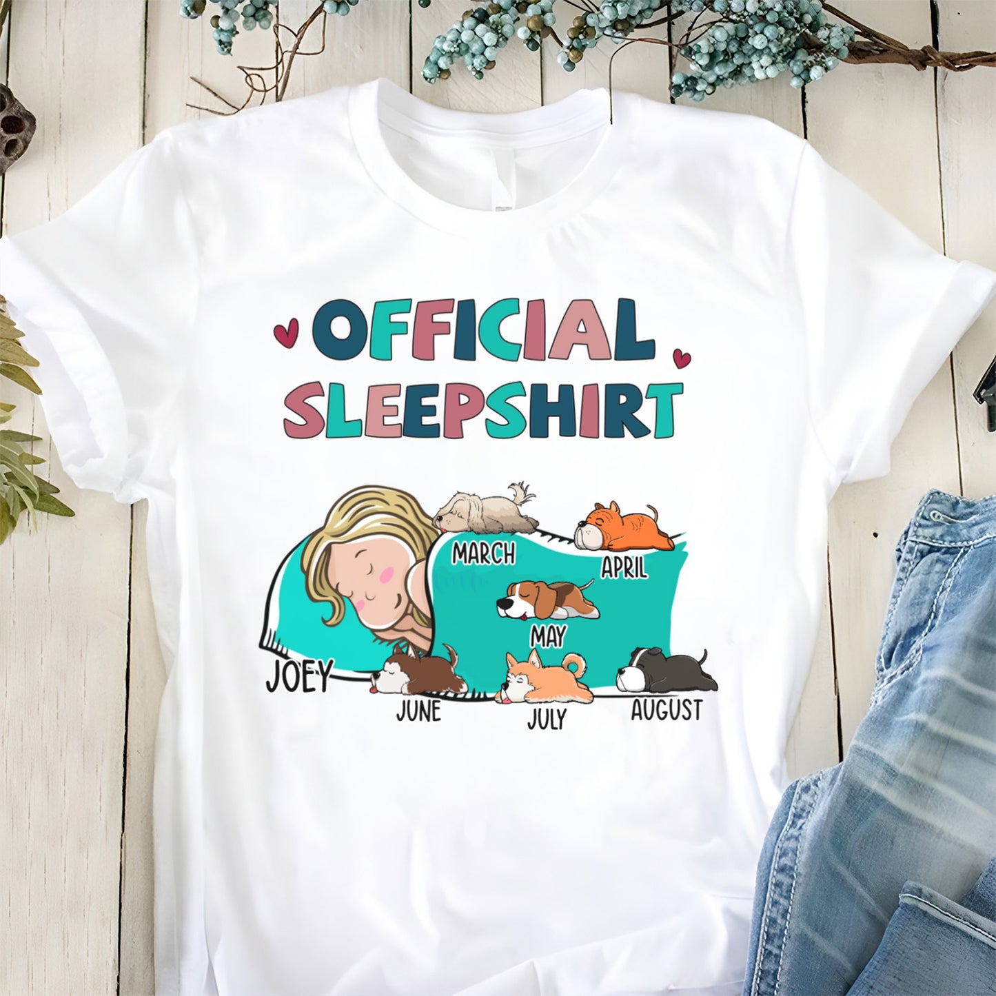 PST42 Personalized Official Sleepshirt T-shirt