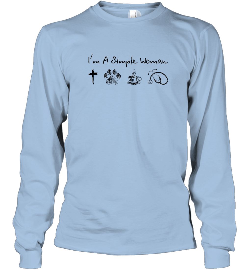 ETT1895 I'm A Simple Woman Nurse