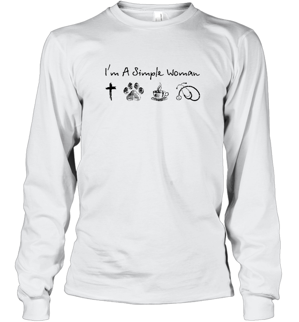 ETT1895 I'm A Simple Woman Nurse