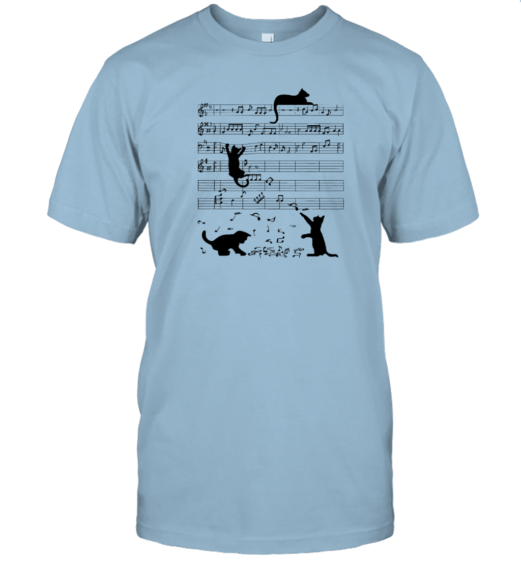 ETT1978 Funny Cat Music Note