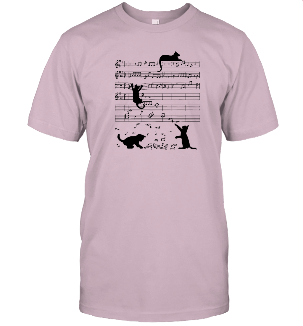 ETT1978 Funny Cat Music Note