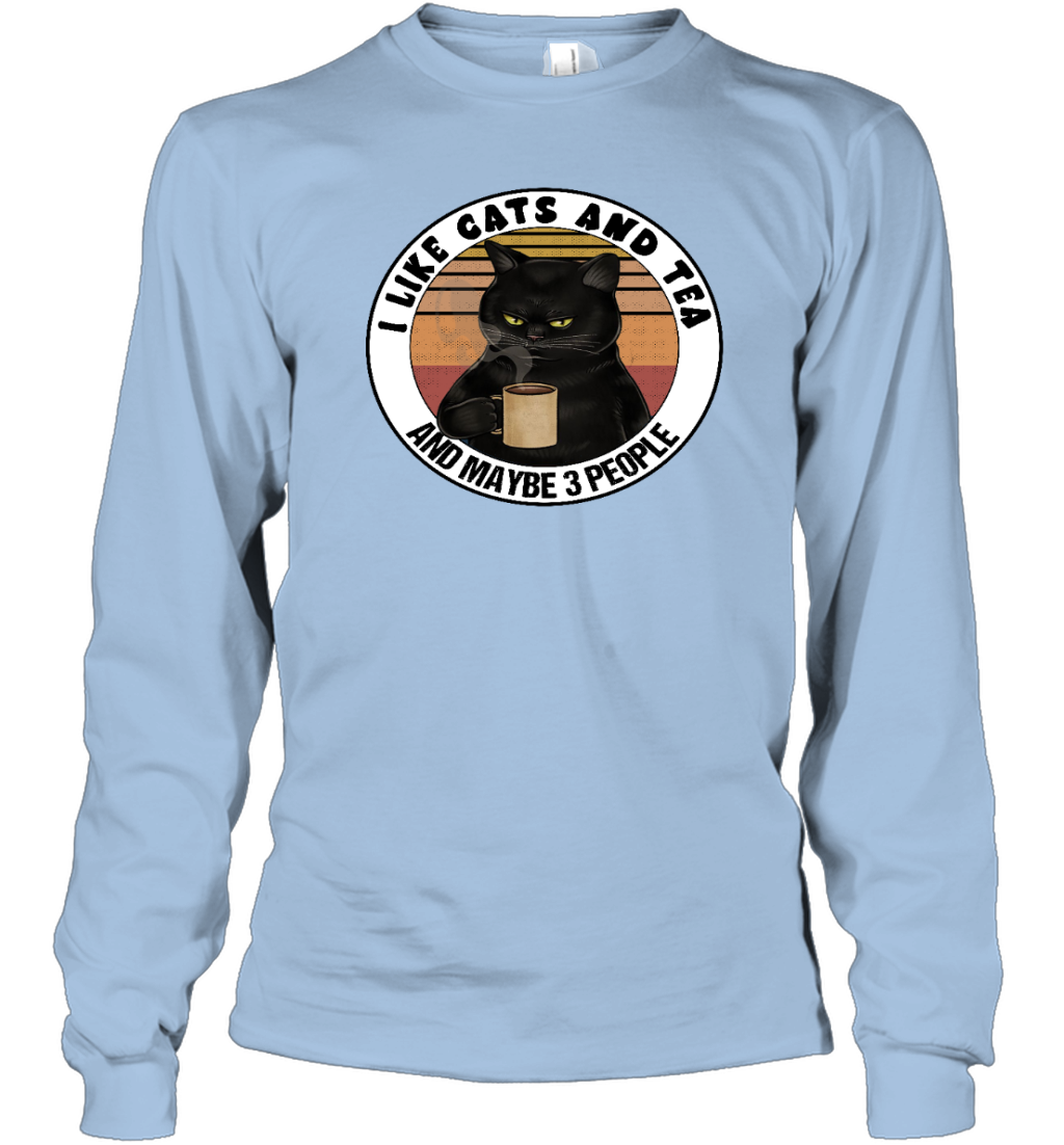 ETT916 I Love Cats And Tea And Maybe 3 People
