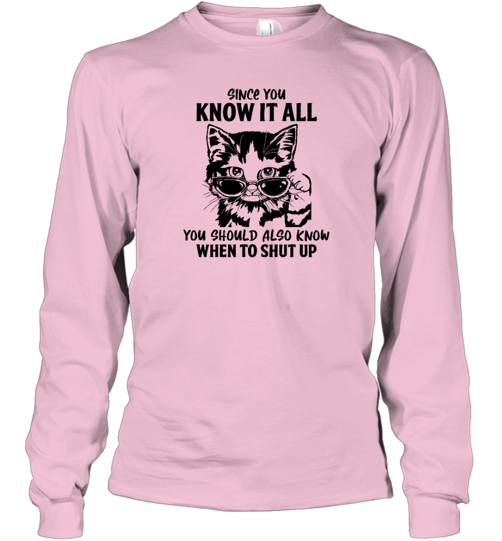 ETT1989 Since You Know It All You Should Also Know When To Shut Up