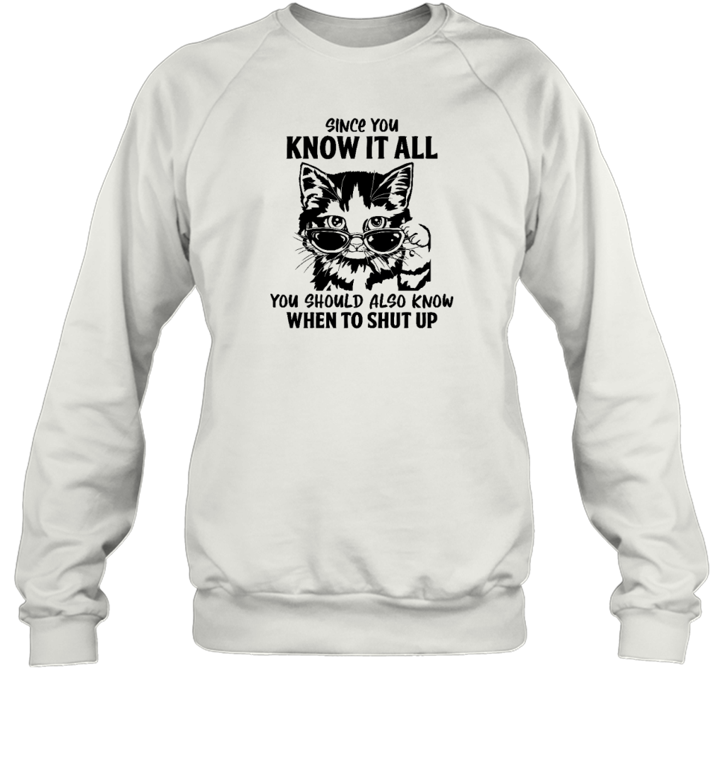 ETT1989 Since You Know It All You Should Also Know When To Shut Up