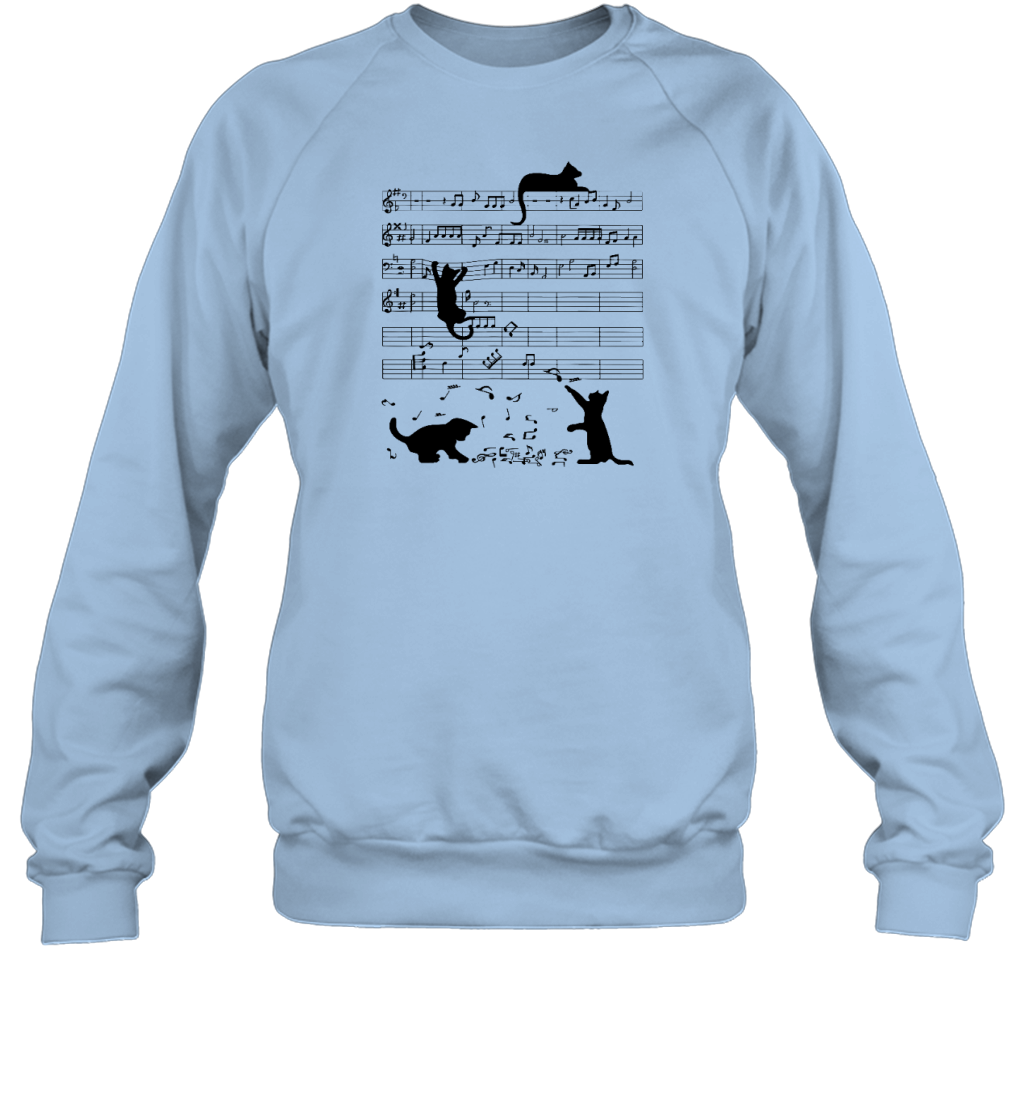 ETT1978 Funny Cat Music Note