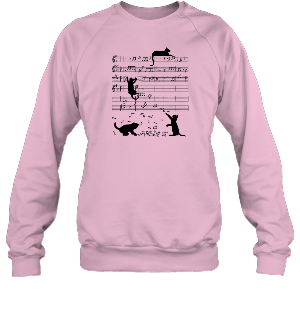 ETT1978 Funny Cat Music Note