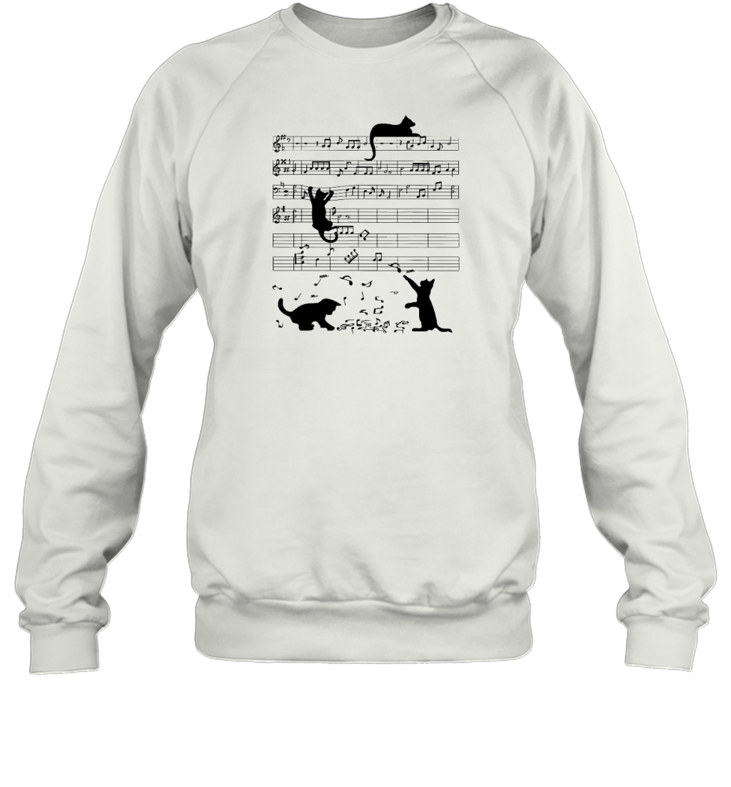 ETT1978 Funny Cat Music Note