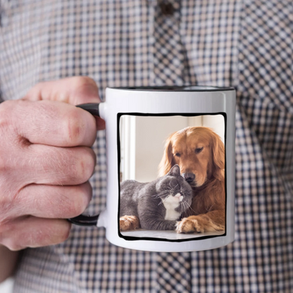 Miah1483 If I Could Talk I Would Tell You I Love You-Personalized Custom Accent Mug