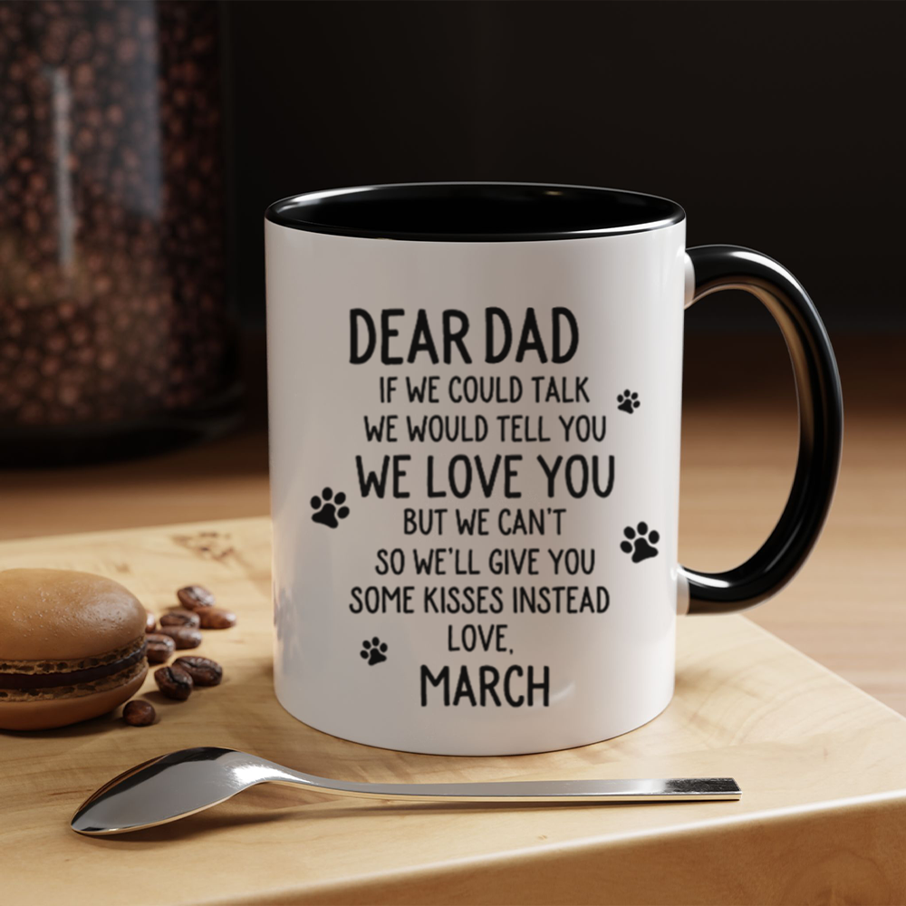 Miah1483 If I Could Talk I Would Tell You I Love You-Personalized Custom Accent Mug