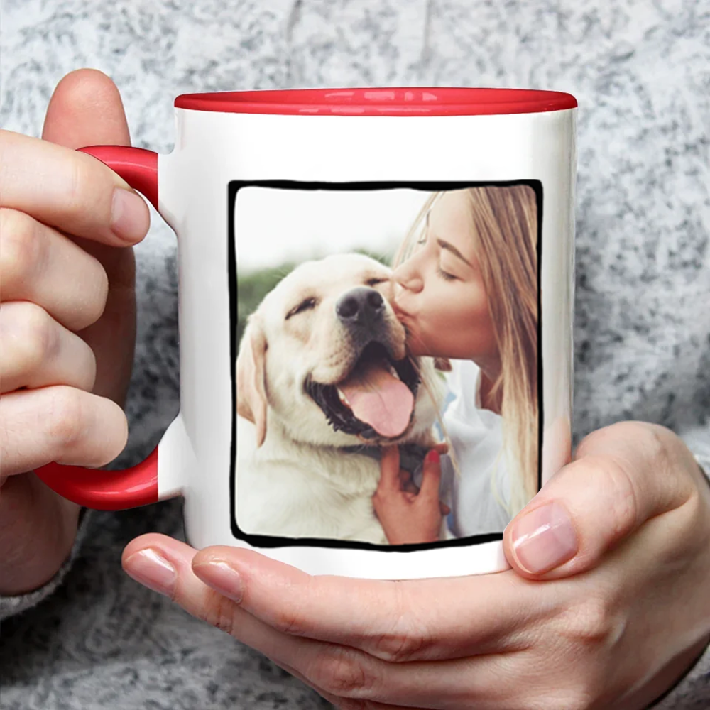 Miah1483 If I Could Talk I Would Tell You I Love You-Personalized Custom Accent Mug