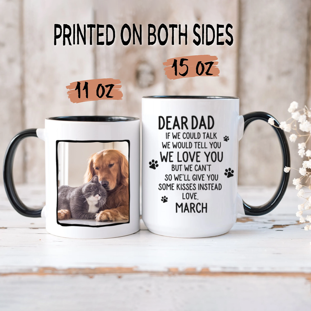 Miah1483 If I Could Talk I Would Tell You I Love You-Personalized Custom Accent Mug