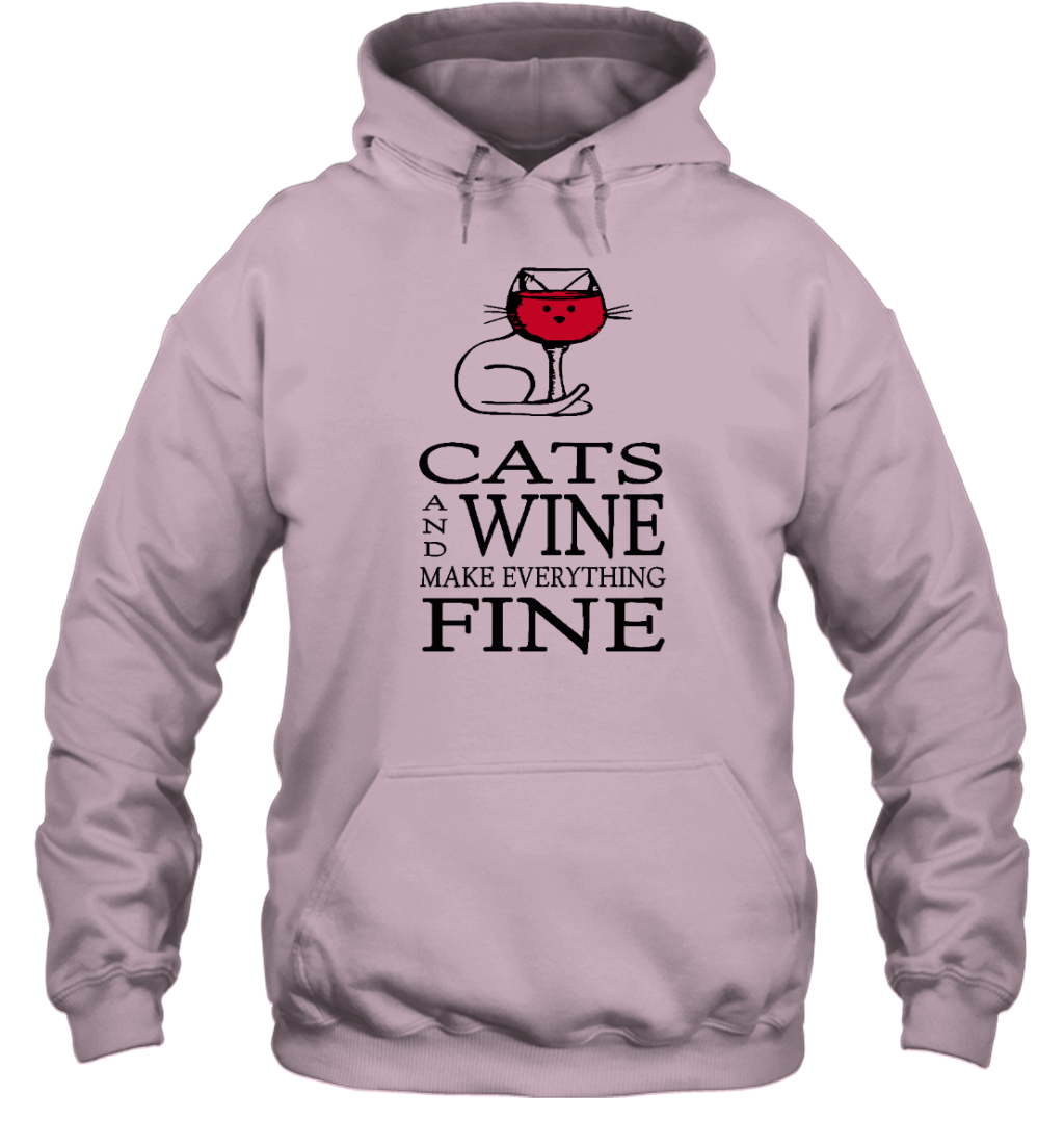 ETT2006 Cats And Wine Make Everything Fine