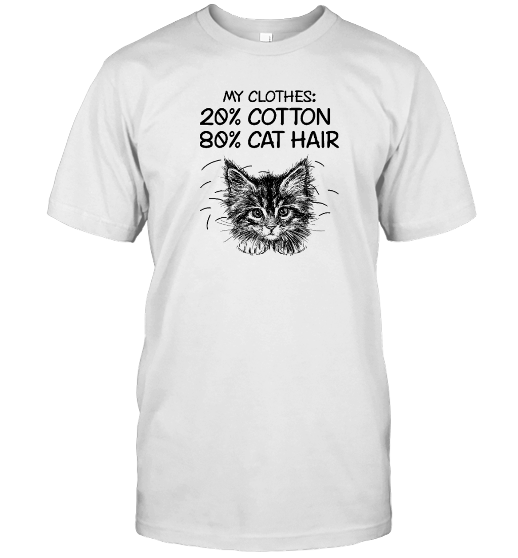 ETT1780 My Clothes 20 Cotton 80 Cat Hair