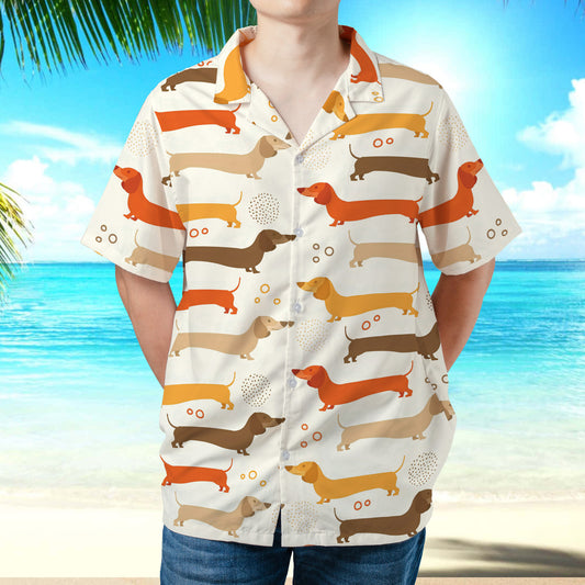 PSAH212 Dachshund Hawaiian Shirt