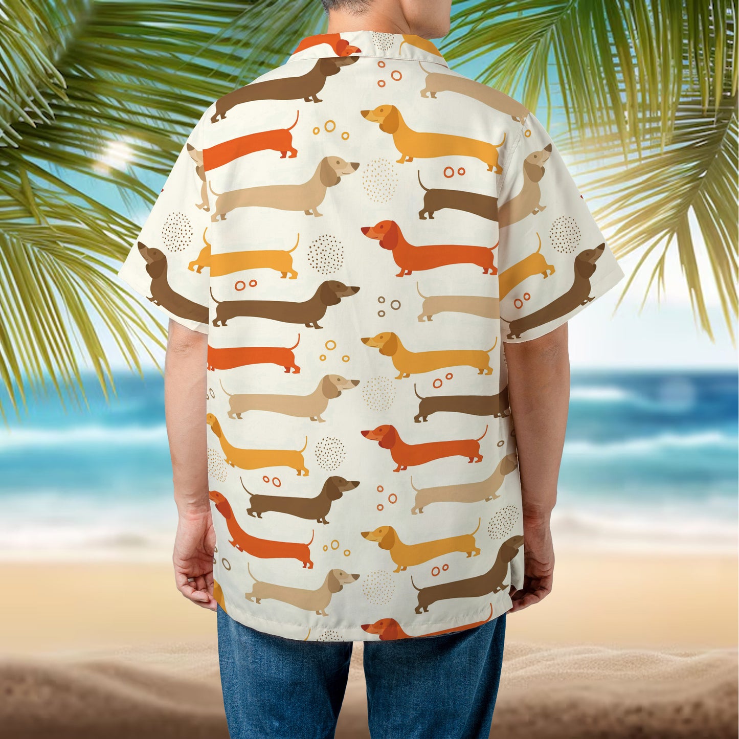 PSAH212 Dachshund Hawaiian Shirt