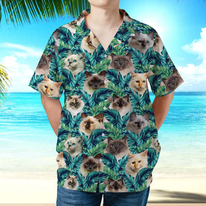 PSAH83 Birman Cat Hawaiian Shirt