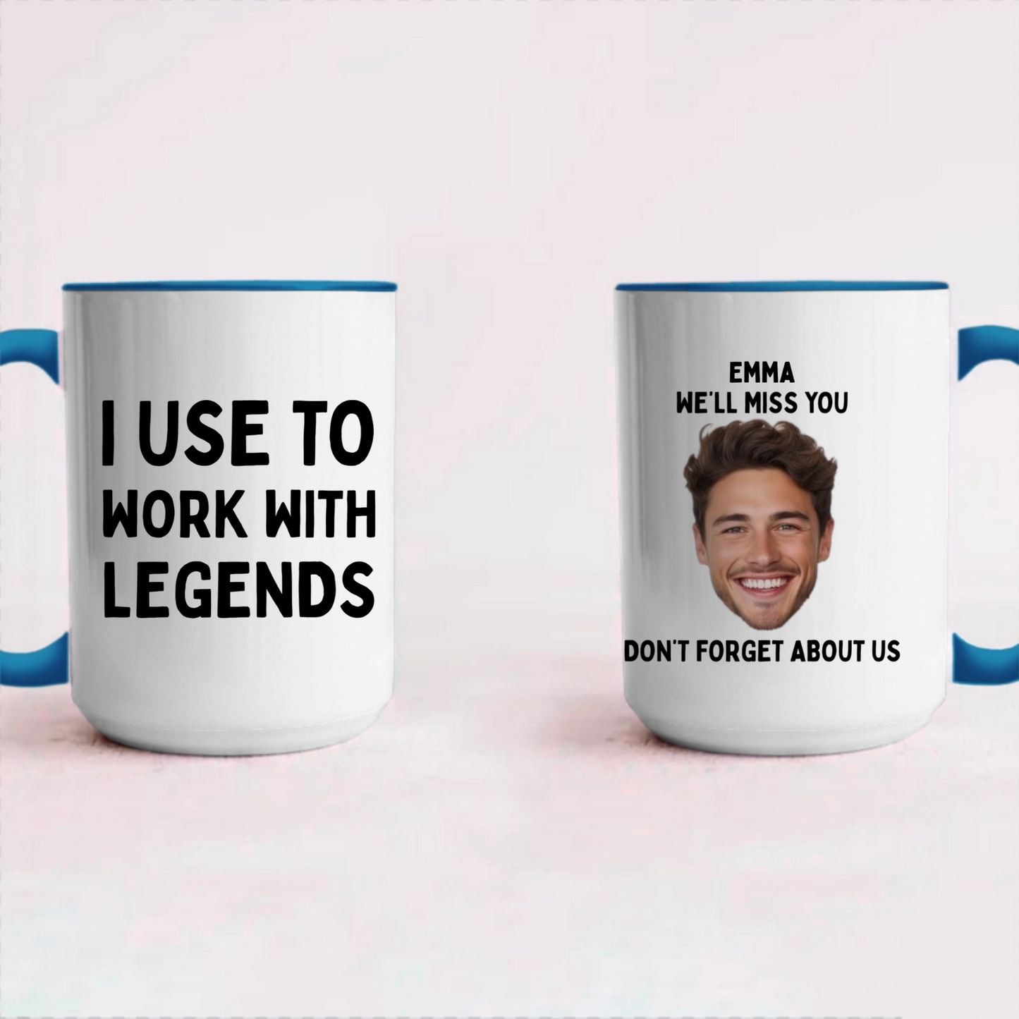 PSTM03 I Used To Work With Legends - Personalized Custom Coffee Mug