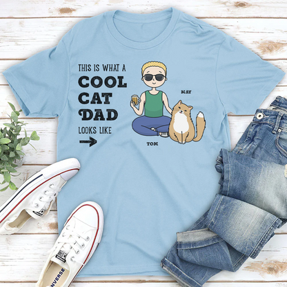 PST14 This Is What A Cool Cat Dad Looks Like - Kawaii Style