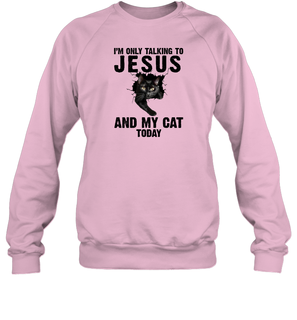 ETT1783 I'm Only Talking To Jesus And My Cat Today