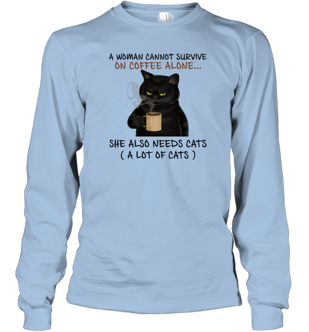 Miah1071_coffee A Woman Cannot Survive On Coffee Alone She Also Needs Cats