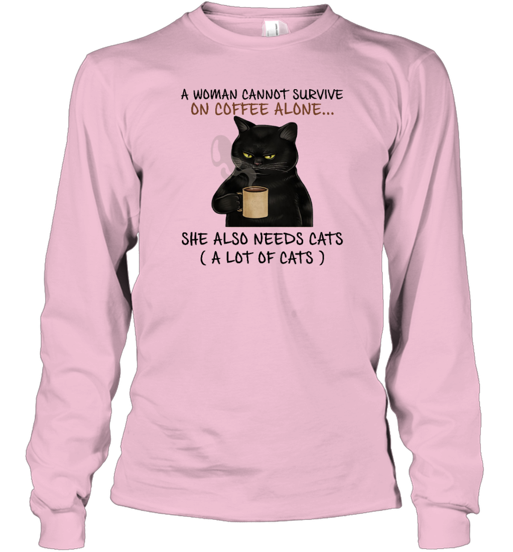 Miah1071_coffee A Woman Cannot Survive On Coffee Alone She Also Needs Cats
