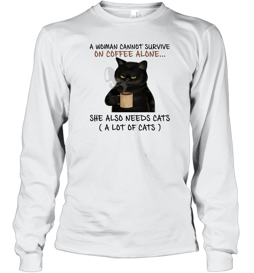Miah1071_coffee A Woman Cannot Survive On Coffee Alone She Also Needs Cats