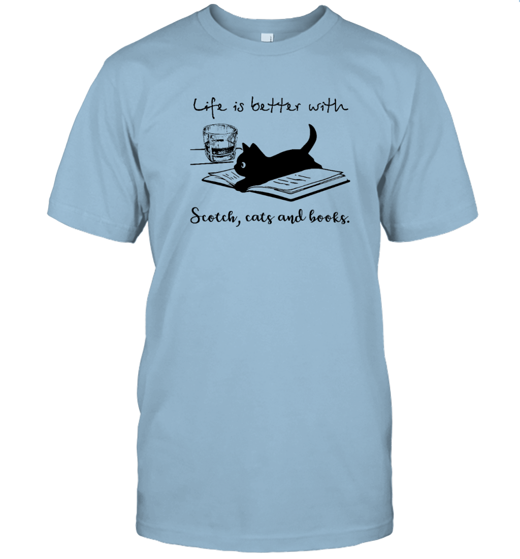 Miah869_scotch Life Is Better With Scotch, Cats And Books