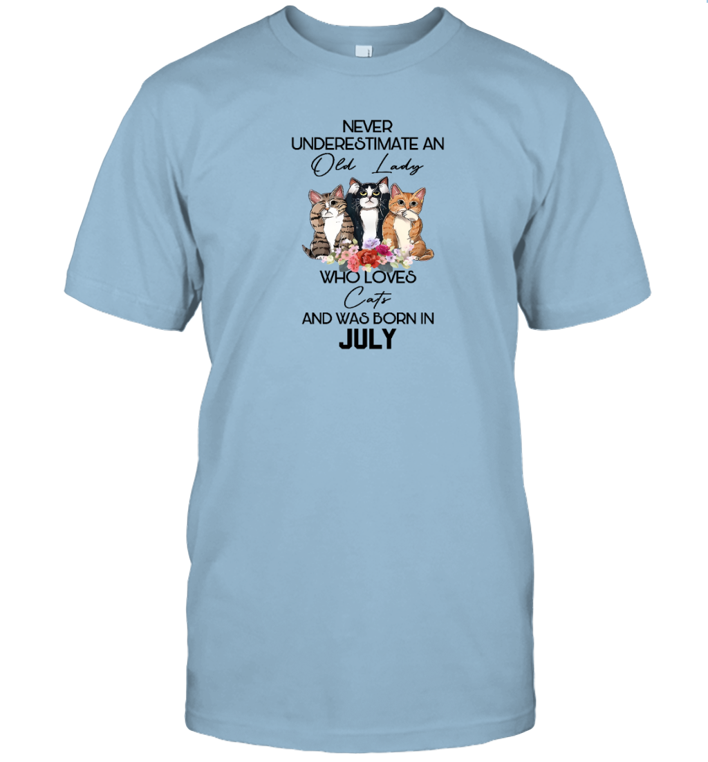 Miah1247_jul Never Underestimate An Old Lady Who Loves Cats And Was Born In July