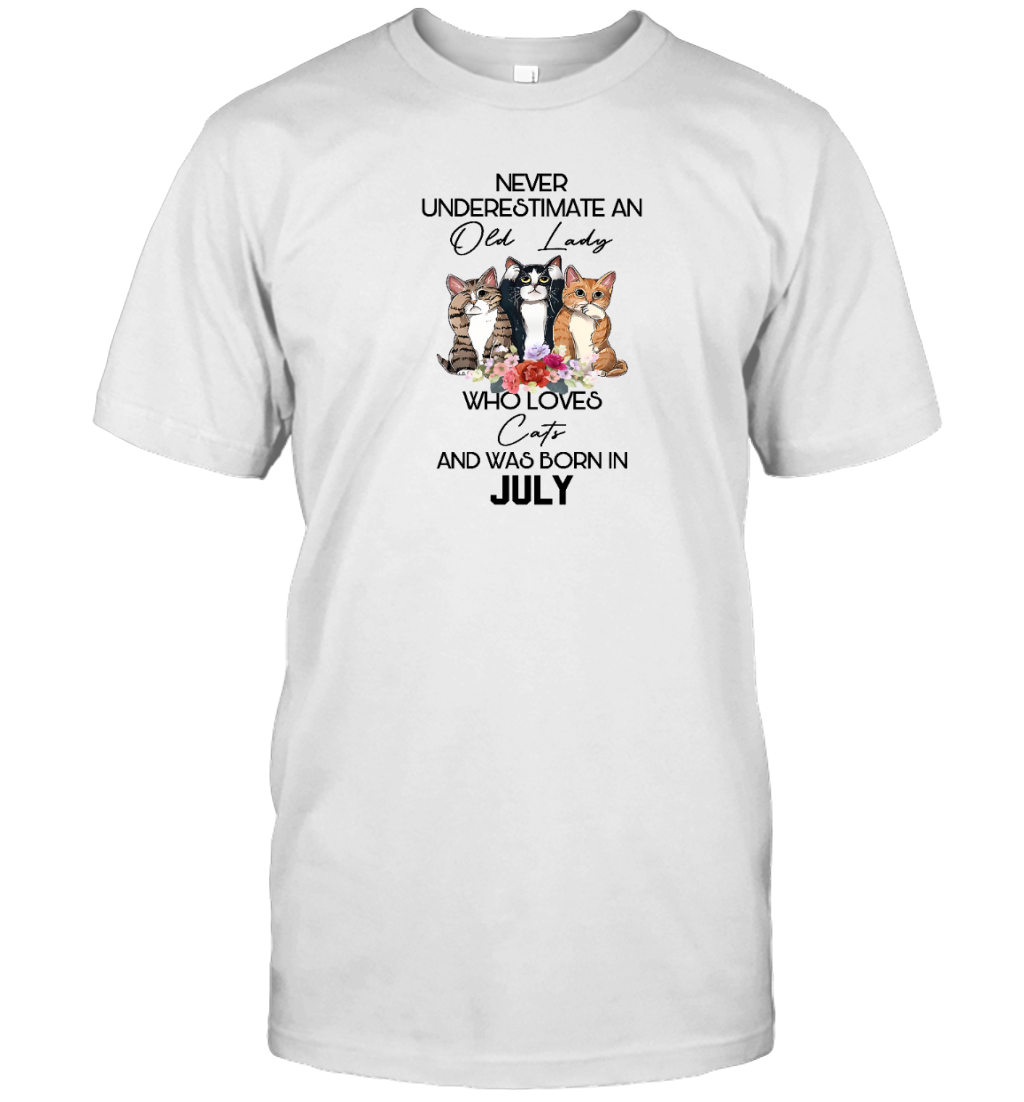 Miah1247_jul Never Underestimate An Old Lady Who Loves Cats And Was Born In July