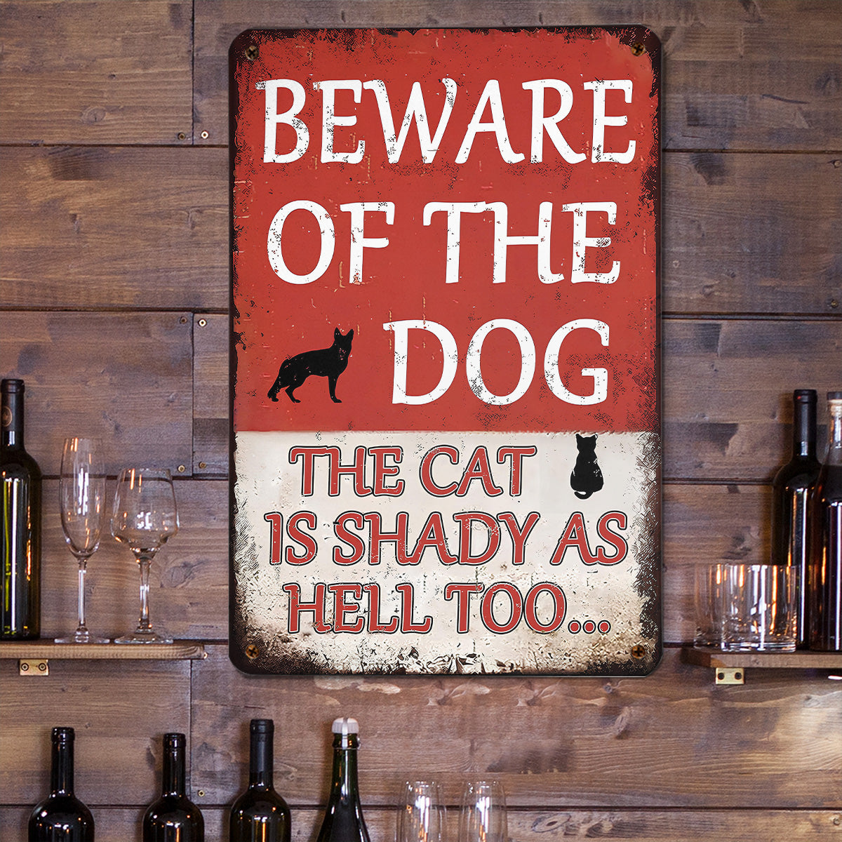 PSMT06 Beware Of The Dog The Cat Is Shady As Hell Too