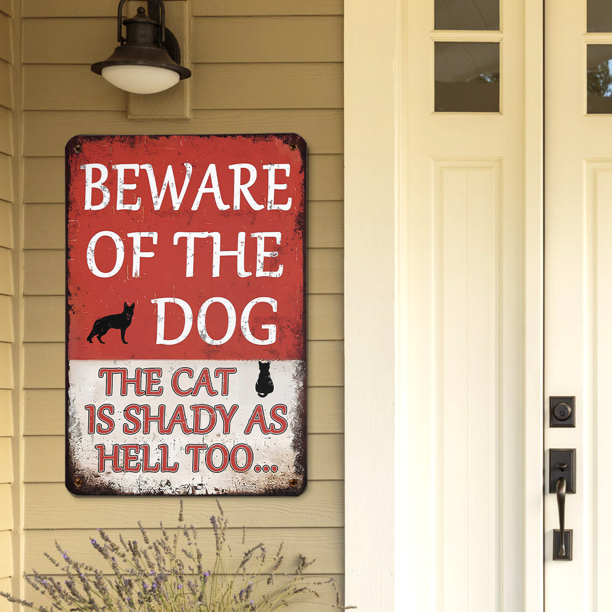 PSMT06 Beware Of The Dog The Cat Is Shady As Hell Too