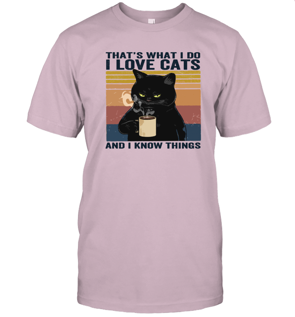 ETT419 I Love Cats And I Know Things