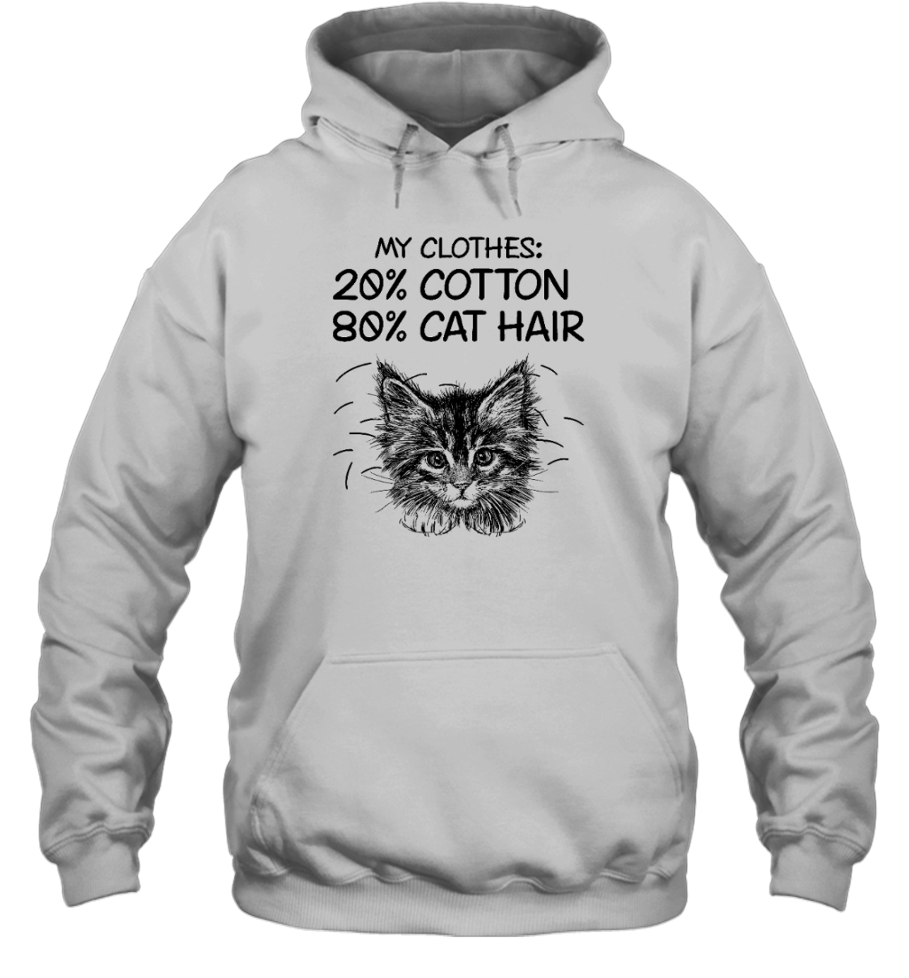ETT1780 My Clothes 20 Cotton 80 Cat Hair