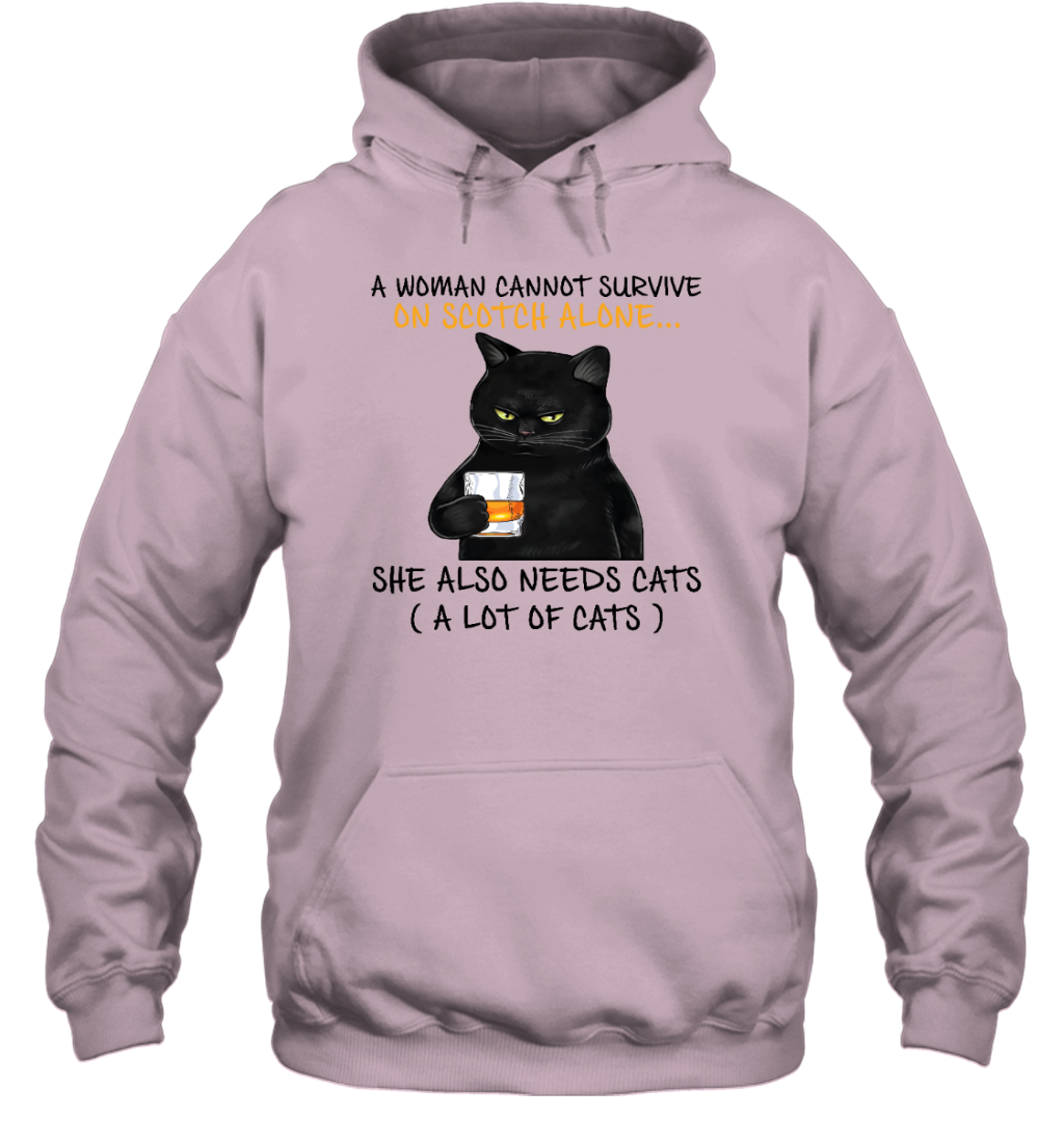 Miah1071_scotch A Woman Cannot Survive On Scotch Alone She Also Needs Cats