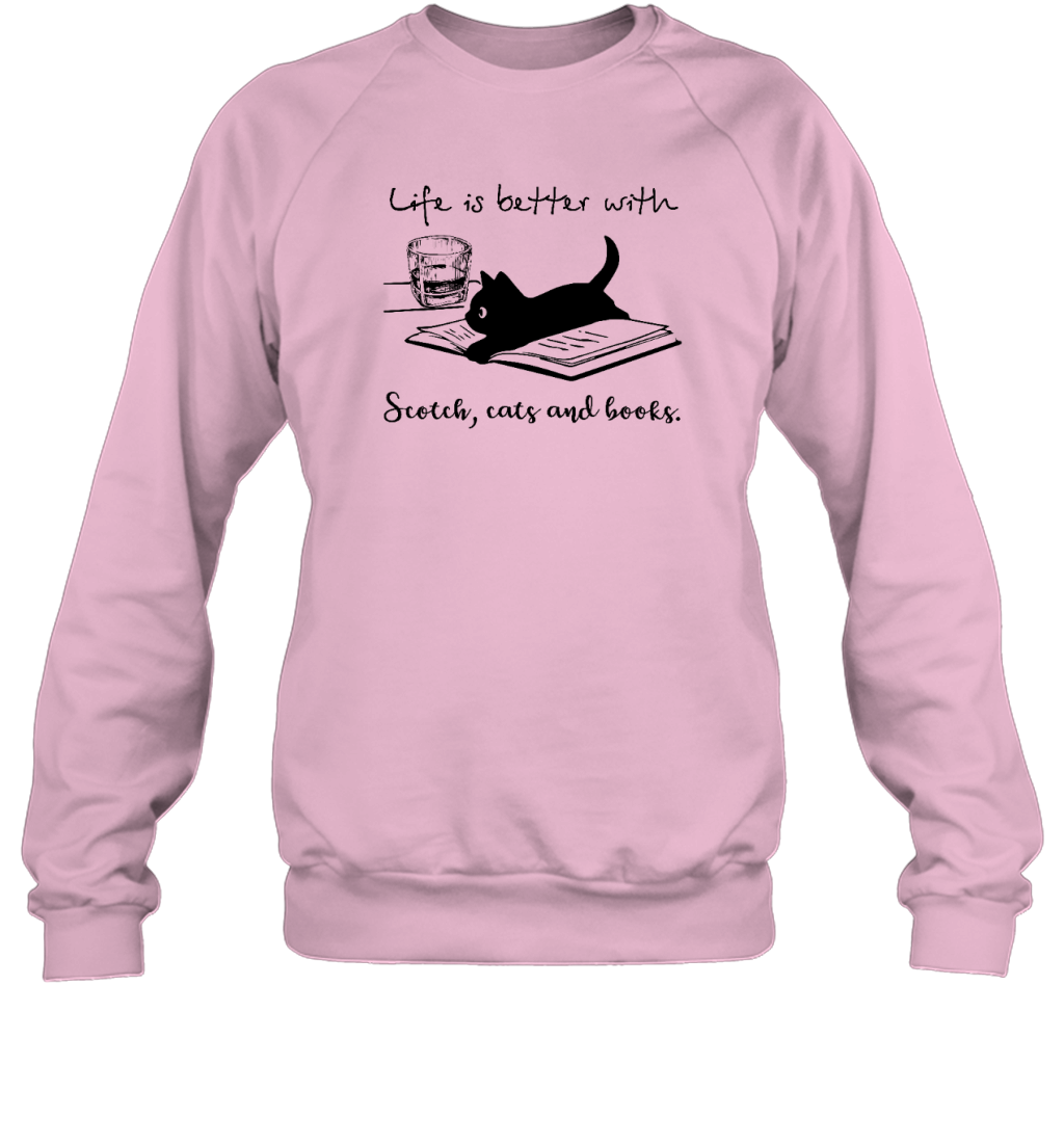 Miah869_scotch Life Is Better With Scotch, Cats And Books