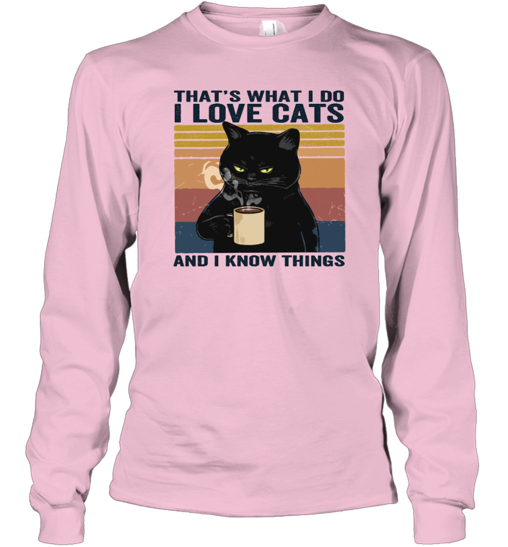 ETT419 I Love Cats And I Know Things