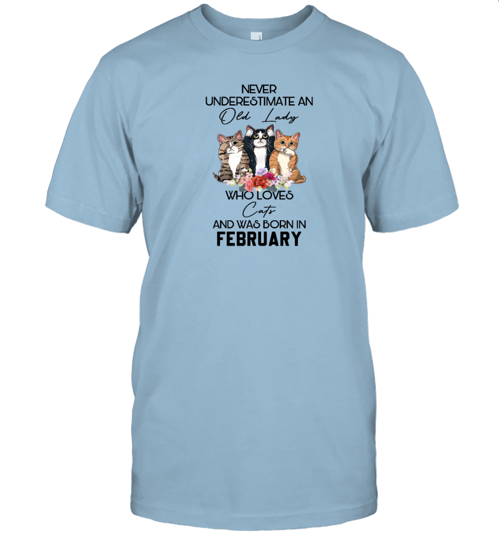 Miah1247_feb Never Underestimate An Old Lady Who Loves Cats And Was Born In February