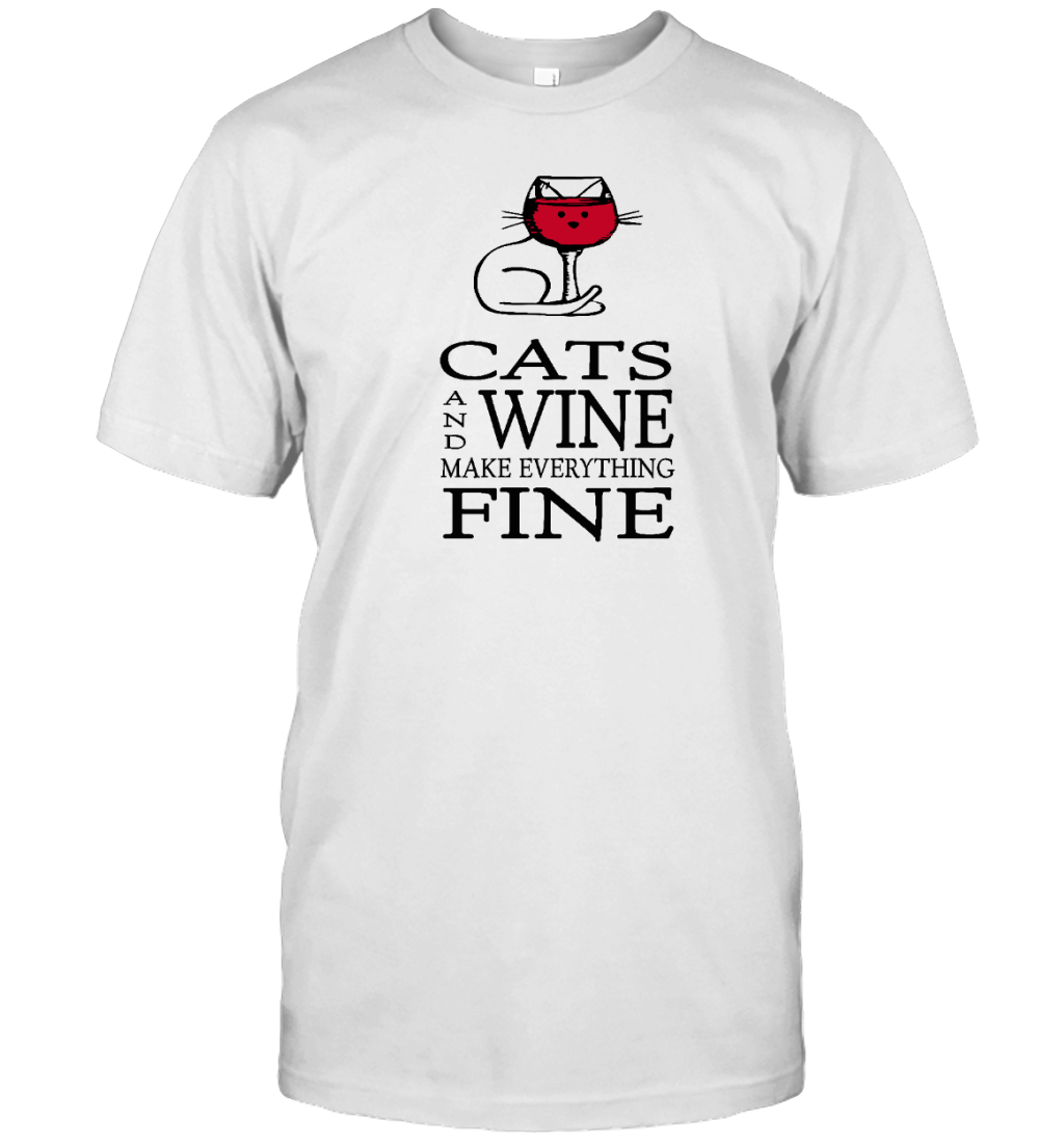 ETT2006 Cats And Wine Make Everything Fine