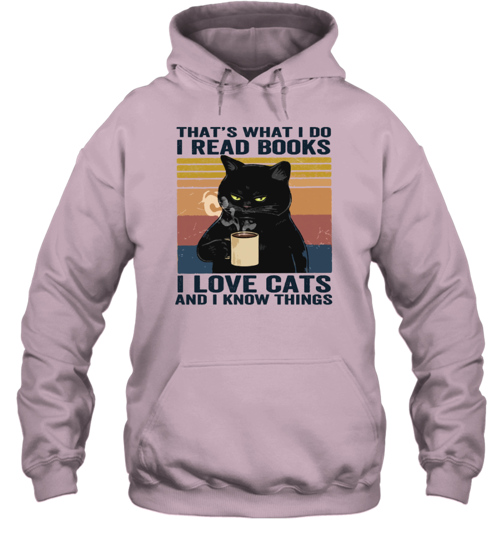 ETT416 I Read Books I Love Cats And I Know Things
