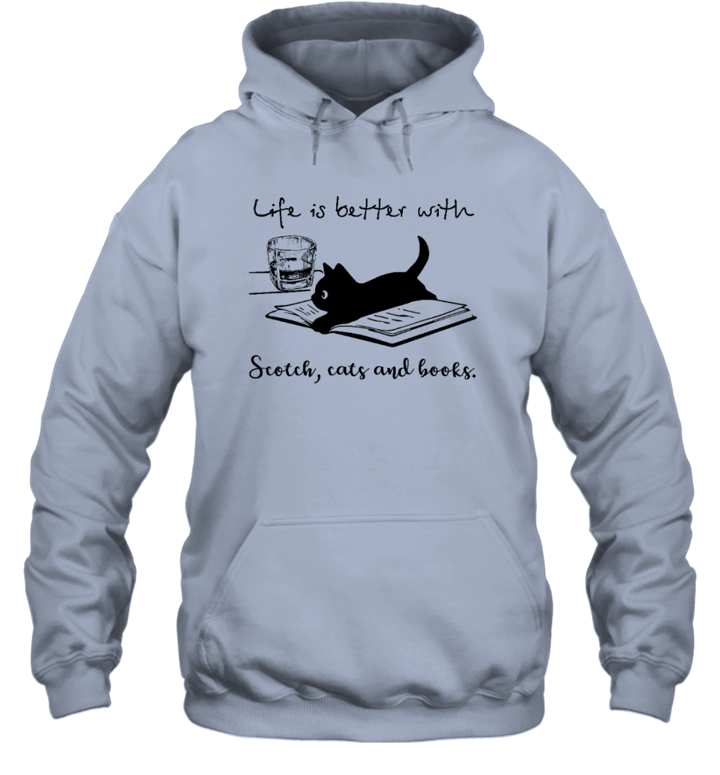 Miah869_scotch Life Is Better With Scotch, Cats And Books