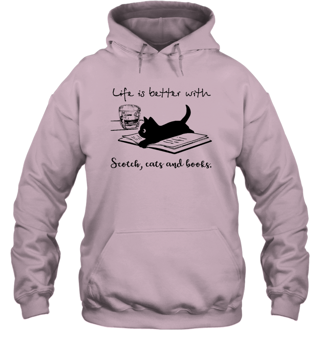Miah869_scotch Life Is Better With Scotch, Cats And Books
